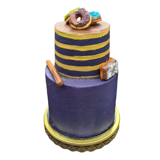 2 tier Rainbow 8" 10"